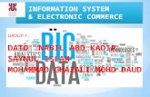 INFORMATION SYSTEM  & ELECTRONIC COMMERCE