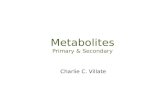 Metabolites Primary & Secondary