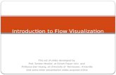Introduction to Flow Visualization