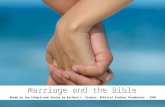 Marriage and the Bible