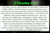 2 Timothy 2:1-7