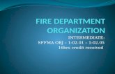 FIRE DEPARTMENT ORGANIZATION