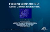 Policing within the EU:  Social Control at what cost?