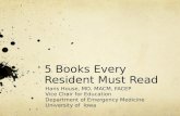 5 Books Every Resident Must Read