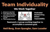 Team Individuality