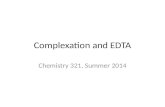 Complexation  and EDTA