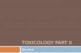 Toxicology Part II