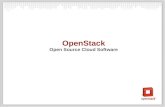 OpenStack Open Source Cloud Software