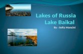 Lakes of Russia Lake Baikal