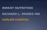 INFANT NUTRITION RICHARD L. MONES MD