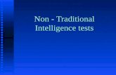 Non - Traditional Intelligence tests