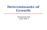 Determinants of Growth
