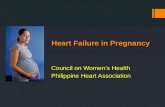 Heart Failure in Pregnancy