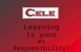 Learning is your #1 Responsibility!