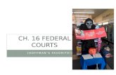 Ch. 16 Federal courts