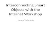 Interconnecting Smart Objects with the Internet Workshop