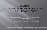 CCured :  Type-Safe Retrofitting of Legacy Code