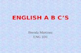 English A B C’s