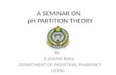 A SEMINAR ON   pH PARTITION THEORY