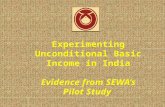 Experimenting Unconditional Basic Income in India Evidence from SEWA’s Pilot Study