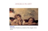 Raphael The Sistine Madonna, details of the Angels 1513-1514,