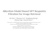 Attention Model Based SIFT  Keypoints  Filtration for Image Retrieval