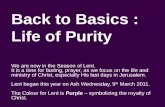 Back to Basics : Life of Purity