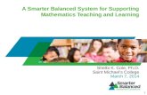 A Smarter Balanced System for Supporting Mathematics Teaching and Learning