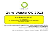 Zero Waste OC 2013