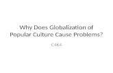 Why Does Globalization of Popular Culture Cause Problems?