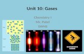 Unit 10: Gases
