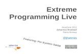 Extreme Programming  Live