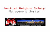 Work at Heights Safety  Management System