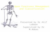 Open Fractures Management and Classification
