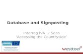 Database  and Signposting