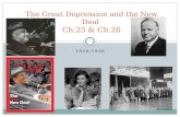 The Great Depression and the New Deal  Ch.25 & Ch.26