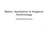Water, Sanitation & Hygiene Technology