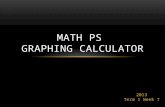 Math PS  Graphing Calculator