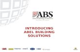 INTRODUCING ABEL BUILDING SOLUTIONS