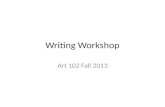 Writing  Workshop