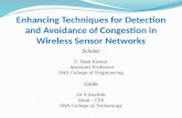 Enhancing Techniques for Detection and Avoidance of Congestion in Wireless Sensor Networks