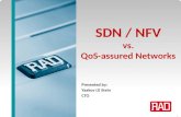 SDN / NFV vs. QoS -assured Networks