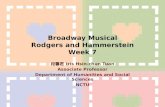 Broadway Musical Rodgers and Hammerstein Week 7