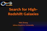 Search for High-Redshift Galaxies