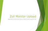 Zoll  Monitor Upload