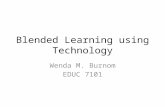 Blended Learning using Technology