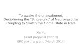 Xin Yu Grant proposal (step 1) ERC starting grant (March 2014)