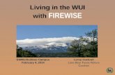 Living in the WUI with  FIREWISE