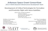 Arkansas Space Grant Consortium 2013-4 NASA Research Infrastructure Development Team