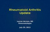 Rheumatoid Arthritis Update